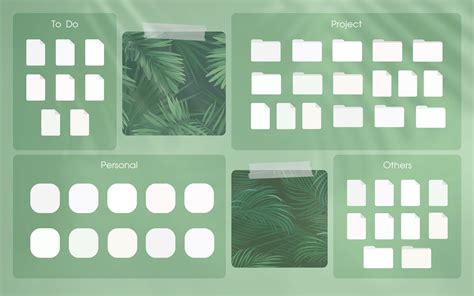 aesthetic white folder icon pack   organizer wallpaper