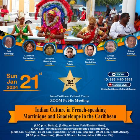 Indian Culture In French Speaking Martinique And Guadeloupe In The