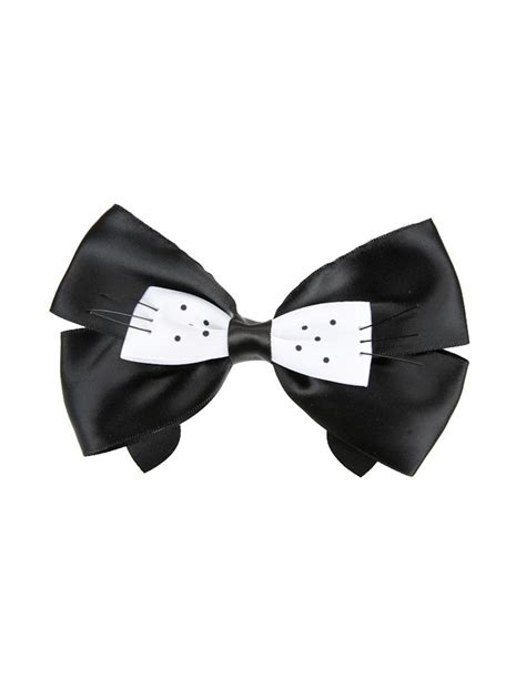 Blackheart Black Cat Cosplay Hair Bow Hot Topic