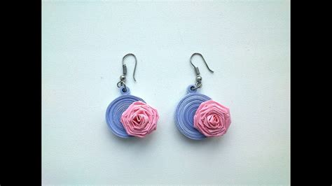 Quilling Earrings Making How To Make Beautiful Quilling Earrings With