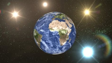 Earth Planet Texture Sphere Earth Animation Stock Footage Video (100% ...