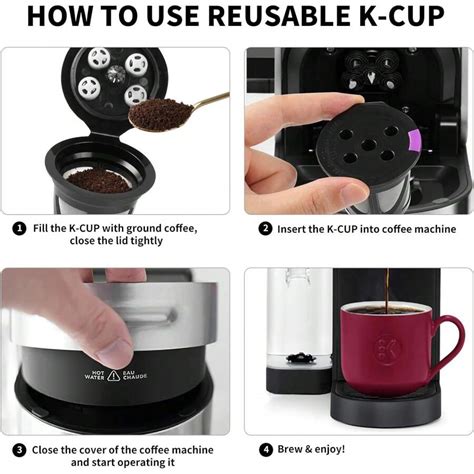 Capsules K R Utilisables Pour Paquets Capsules De Caf Rechargeables