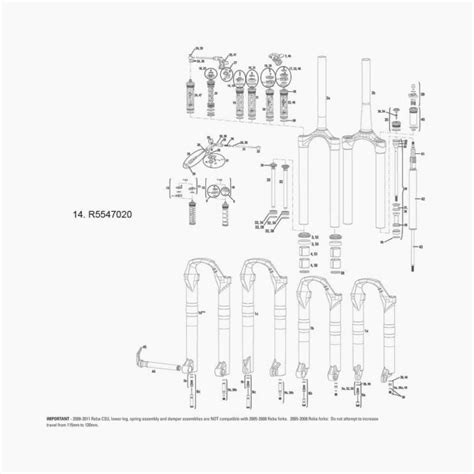 Buy Rock Shox Spare Front Suspension Internals Right Compression Knob