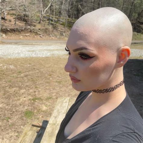 Bald Barefoot Bi Babe On Tumblr