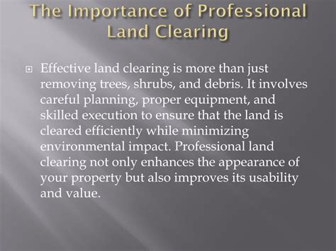 Ppt Root Remedy Houston Land Clearing Expert Mulching Services