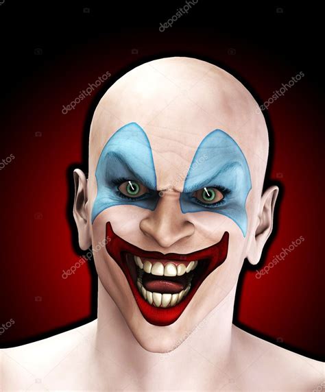 Evil Halloween Clown — Stock Photo © Harveysart 3758453