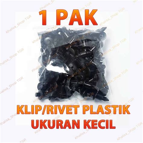 Jual HARGA 1PAK KANCING KLIPRIVET PLASTIK BODY NMAX RIVET BODY KLIP