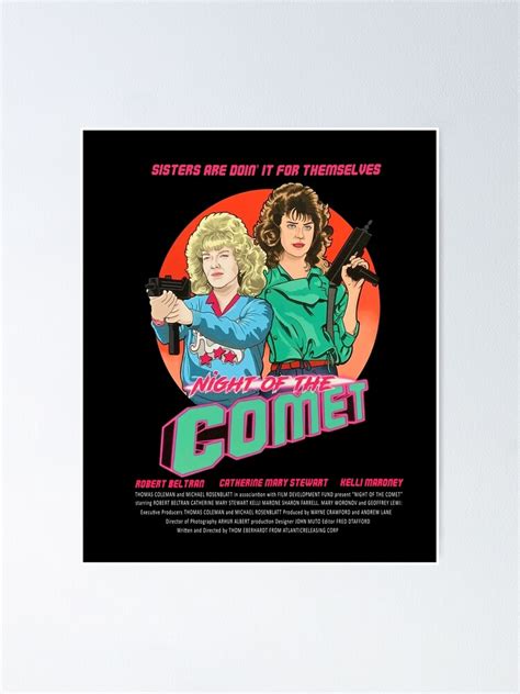 "Night of the comet" Poster for Sale by tqt1509 | Redbubble