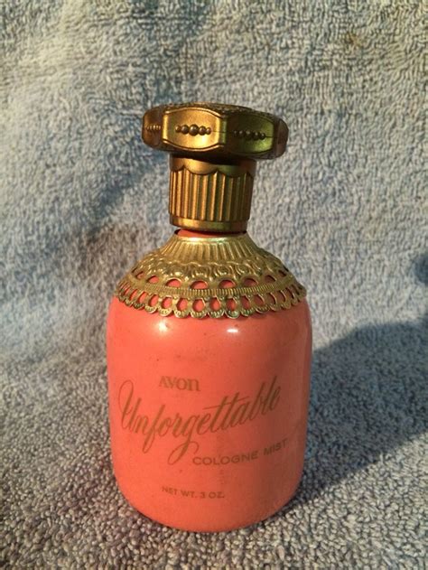 Vintage Avon Unforgettable Cologneperfume Mist Decanter Collectable