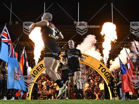 Nrl 2024 Rd03 Penrith Panthers V Brisbane Broncos Runout Nrl Imagery