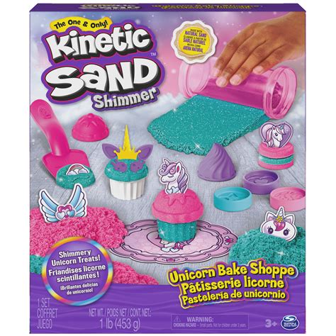 Kinetic Sand Shimmer Unicorn Bake Shoppe Playset Kit