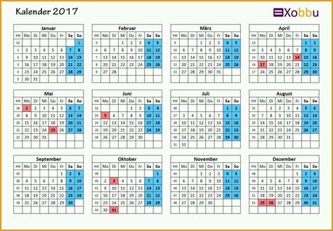 Wunderschönen Kalendervorlage Ganzes Jahr 2017 Excel Pdf Vorlage Xobbu