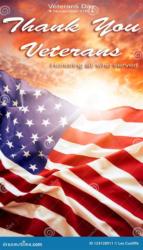 Veterans Day American flag stock image. Image of democracy - 124128911