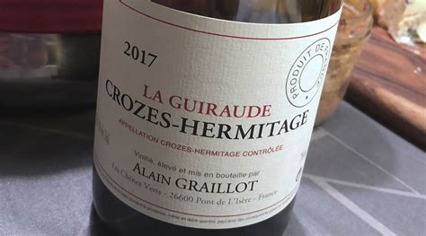 2017 Alain Graillot Crozes Hermitage La Guiraude Rhône Frankrig