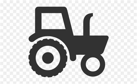 White Tractor Logo Logodix