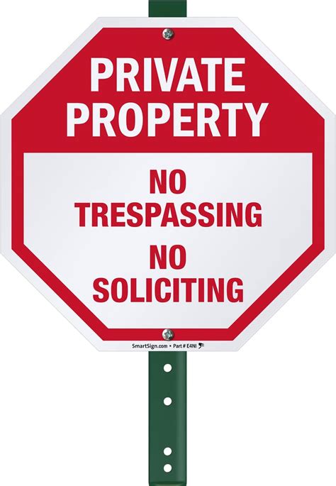 Amazon Smartsign No Loitering Police Enforced Private Property