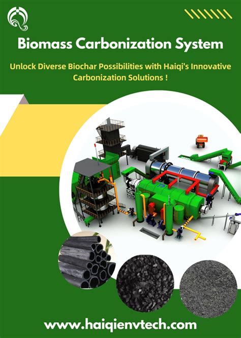 Haiqi Biomass Carbonization System Adaptable Solutions For Diverse