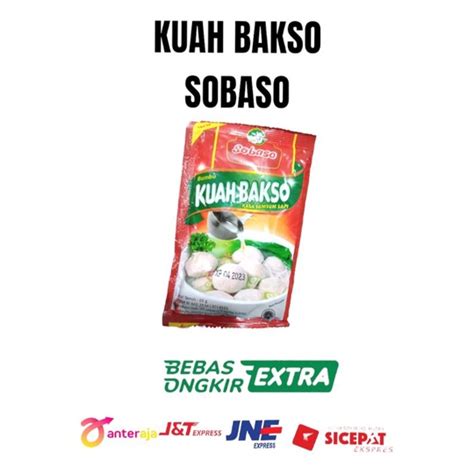 Jual Bumbu Kuah Bakso Sobaso Shopee Indonesia