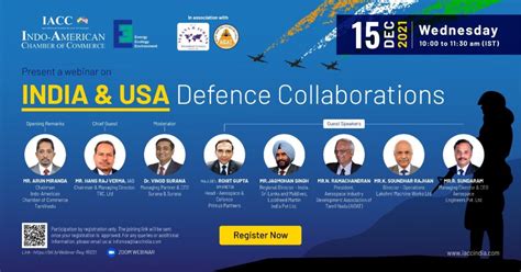 India Usa Defence Collaborations Indo American Chamber Of Commerce