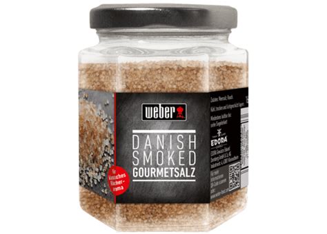 Danish smoked Salt geräuchertes Meersalz EDORA Gewürze Online Shop