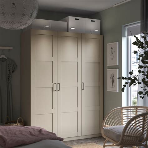 pax bergsbo wardrobe beigebeige xx cm ikea