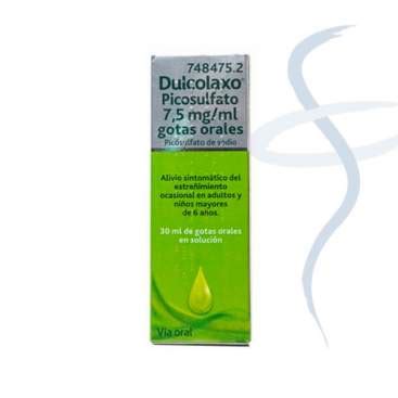 Comprar Dulcolaxo Picosulfato 7 5 Mg Ml Gotas Orales Solucion 30 Ml