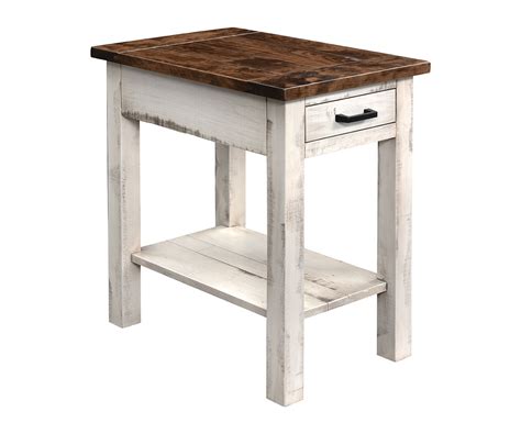 Madison End Chair Side Table Amish Originals