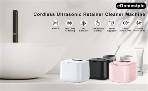 Amazon Edomestyle Retainer Cleaner Machine Cordless Uv