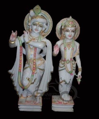 Marble Radha Krishna Statue At Inr In Jaipur Tulsi Moorti Art