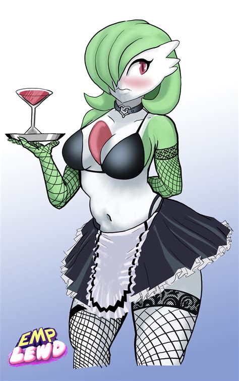 Lusty Gardevoir Maid By EmphaticallyLewd Hentai Foundry