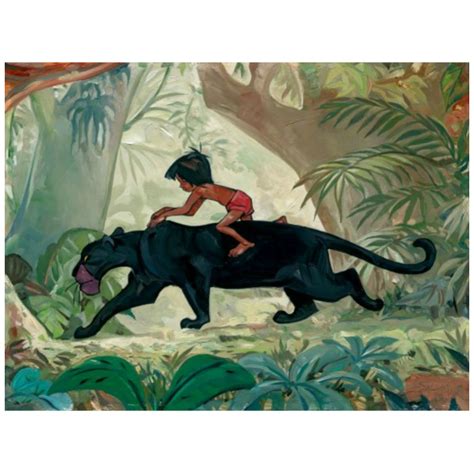 Jungle Guardian 1520 Disney Fine Art By Jim Salvati Animation Art