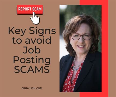 Best Tips To Avoid Scams In Your Job Search — Cindy Lish