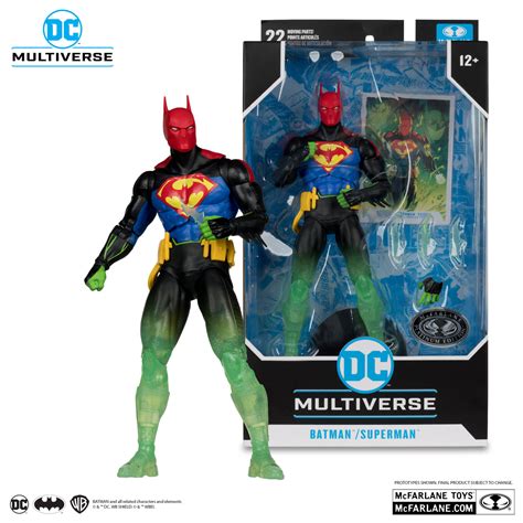 Platinum Dc Multiverse Batmansuperman Fusion Batmansuperman World