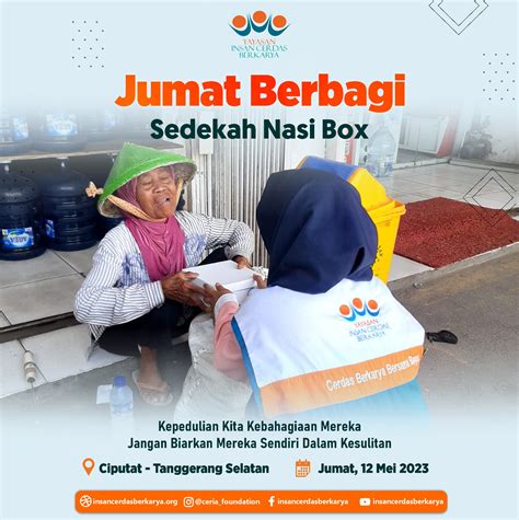 Jumat Berbagi Mei Yayasan Insan Cerdas Berkarya