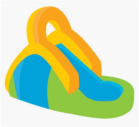 Swimming Pool Water Slide Beach Playground Slide Clip - Inflatable ...