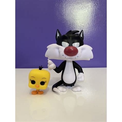 Funko Pop Looney Tunes Frajola E Piu Piu Original Sem Caixa Shopee Brasil