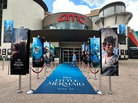 AMC in Disney Springs Gets Live-Action 'The Little Mermaid' Décor Ahead ...