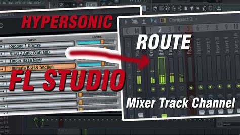 Tutorial Cara Routing Hypersonic Ke Mixer Track Fl Studio Youtube