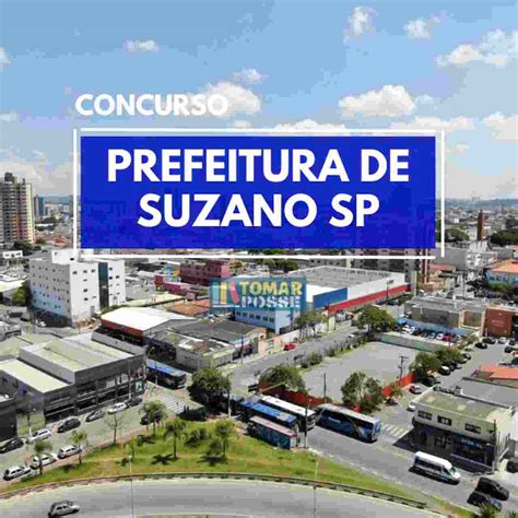 Concurso Suzano SP prefeitura lança edital 79 vagas Até R 6 4