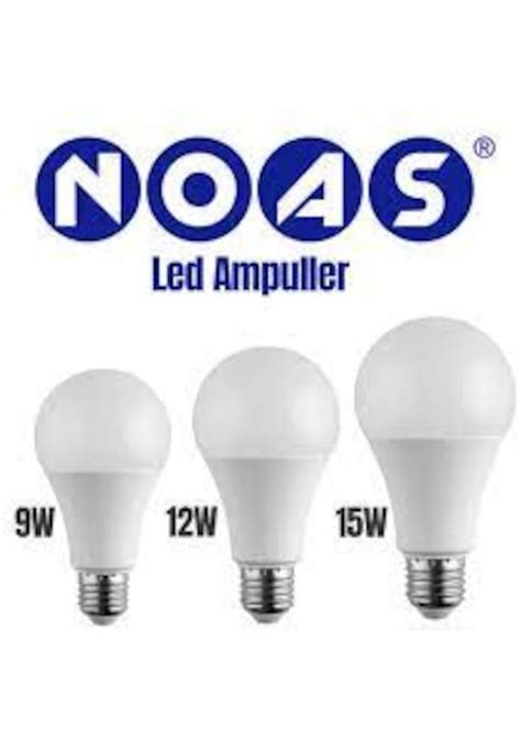 Noas 15 Watt E27 Duy Beyaz Led Ampul 10 Adet Fiyatları ve Özellikleri