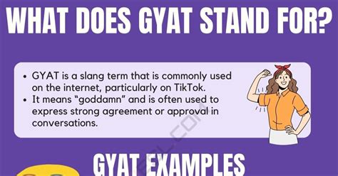 GYAT Meaning | What Does the Term GYAT Mean and Stand for? • 7ESL