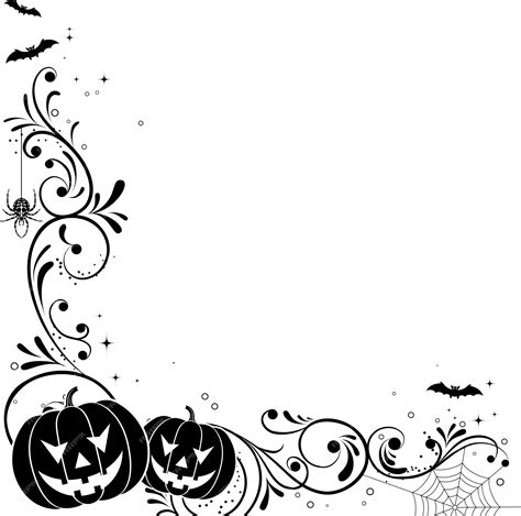 Spider Web SVG Halloween Spider Clipart DXF Border & Corner - Etsy ...