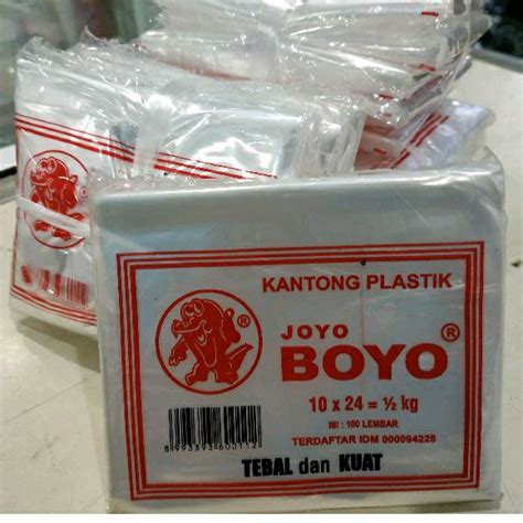 Jual Plastik Joyo Boyo 10x24cm Stengah Kg Gula Shopee Indonesia