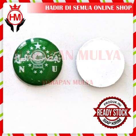 Jual Logo Lencana Pin Bros Logo Yoyo Muslimat Nu Tempelan Pin Id Card