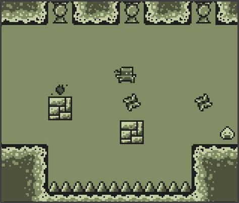 Gameboy Platformer Art Opengameart Org