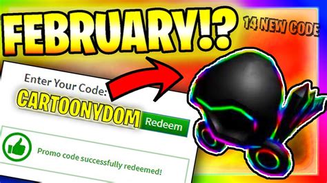 All New Promo Codes In Roblox Free Items Youtube