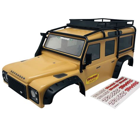 Traxxas Trx 4 Land Rover Defender 110 Trophy Edition Tan Body Shell