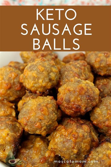 Cheesy Keto Sausage Balls Flourless Sausage Balls Recipe Sausage