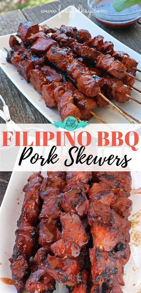 Filipino Bbq Pork Skewers Artofit