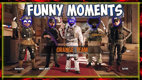 Rainbow Six Siege Funny Moments With The Squad R6 Siege Memes Epic